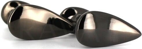 Black V Cufflinks
