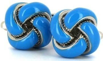 Blue Knot Cufflinks V