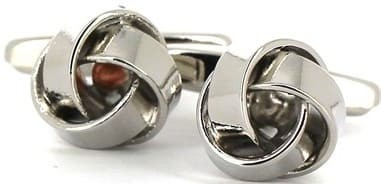 Smooth Knot Cufflinks IV