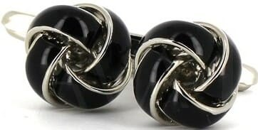 Black Knot Cufflinks VI