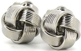 Striped Knot Cufflinks II