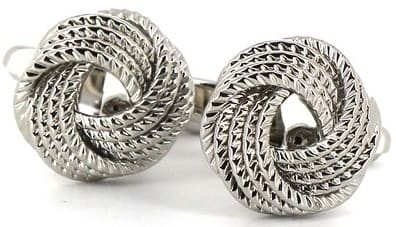 Striped Knot Cufflinks IV