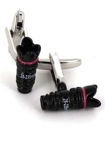 Camera Lens Cufflinks