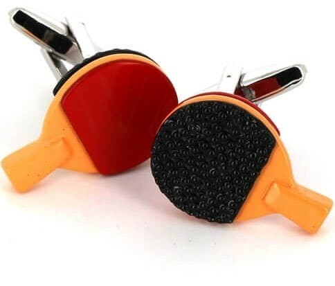 Ping Pong Paddle Cufflinks