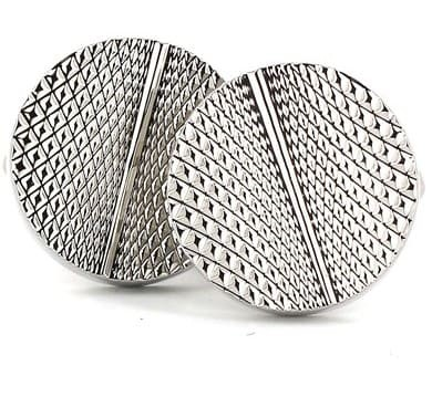 Circular Perspective Cufflinks
