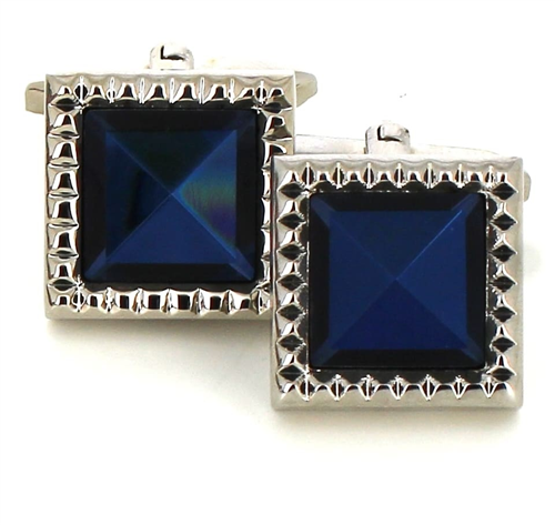 Blue Stone Cufflinks