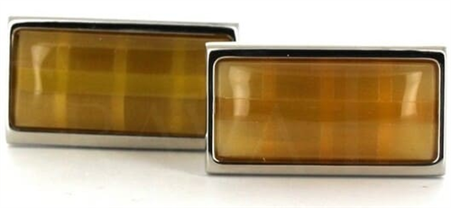 Honey Stone Cufflinks