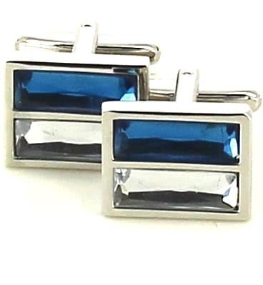 Rectangular Stone Cufflinks