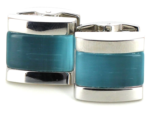 Rectangular Stone Cufflinks