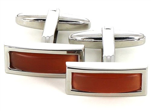 Rectangular Stone Cufflinks