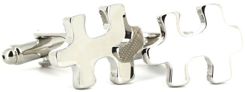 Puzzle Piece Cufflinks