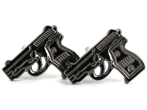 Gun Cufflinks