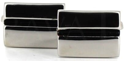 Central Stripe Cufflinks