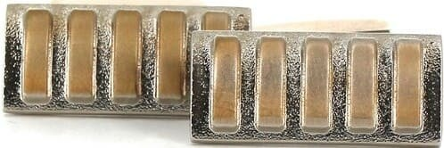 Golden Stripe Cufflinks