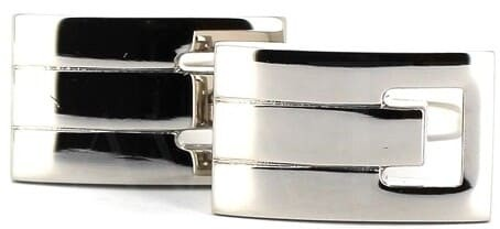 Rectangular Cutout Cufflinks