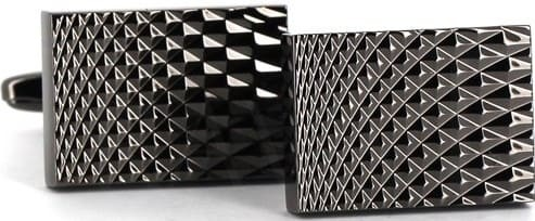Black Rectangular Cufflinks II
