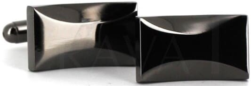 Black Rectangular Cufflinks III