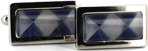 Rectangular Rhombus Cufflinks