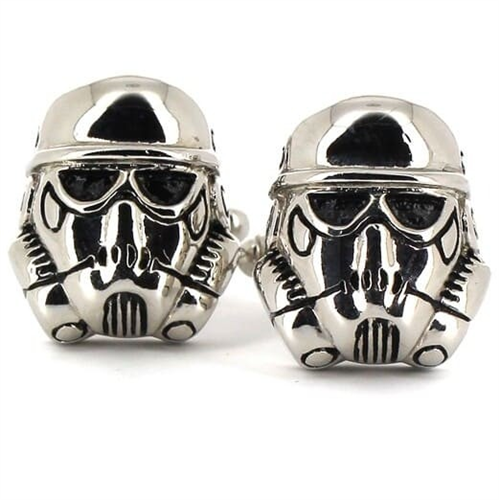 Star Wars Cufflinks - Stormtrooper Helmet