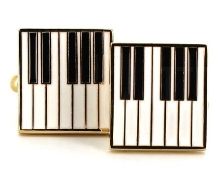 Piano Keyboard Cufflinks