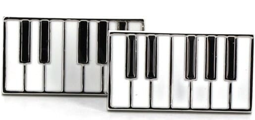 Piano Keyboard Cufflinks II
