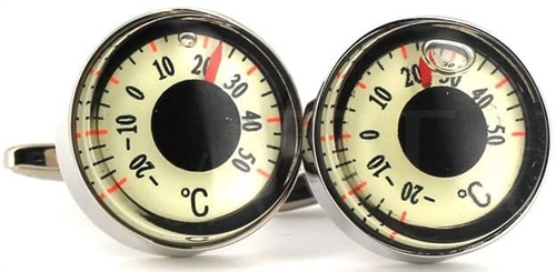 Thermometer Cufflinks