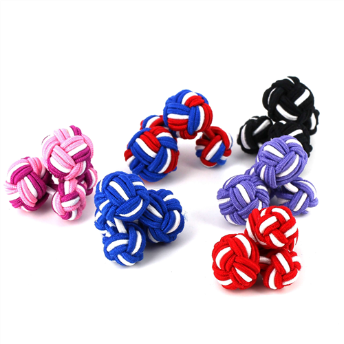 Set of 6 Assorted Large Ball Cufflinks