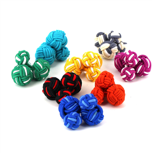 Set of 8 Assorted Large Ball Cufflinks