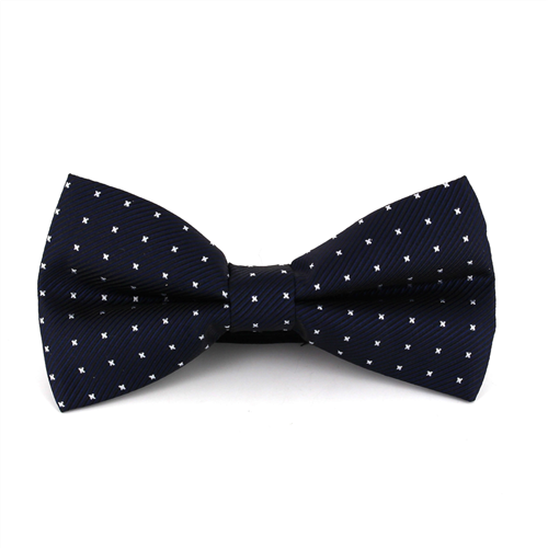 Blue Bow Tie with White Stars