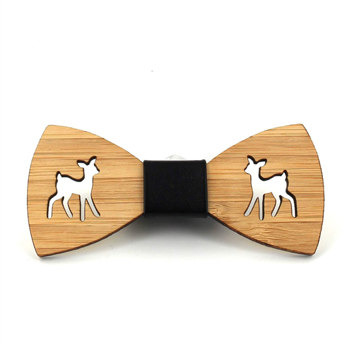 Deer Hollow Bamboo Bow Tie