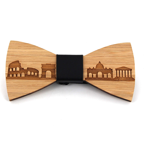 Bamboo Skyline Rome Bow Tie