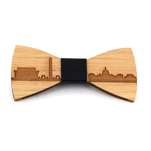 Bamboo Skyline Washington DC Bow Tie