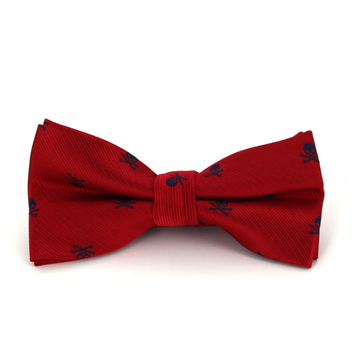 Red Skull Bow Tie
