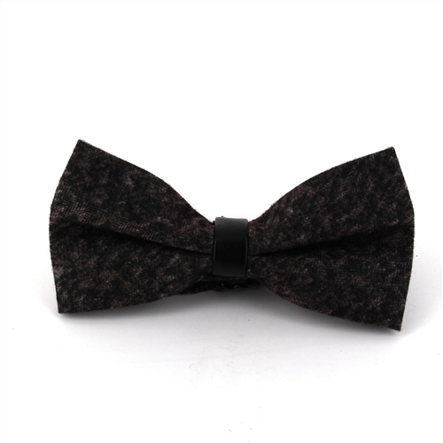 Brown Cheviot Bow Tie