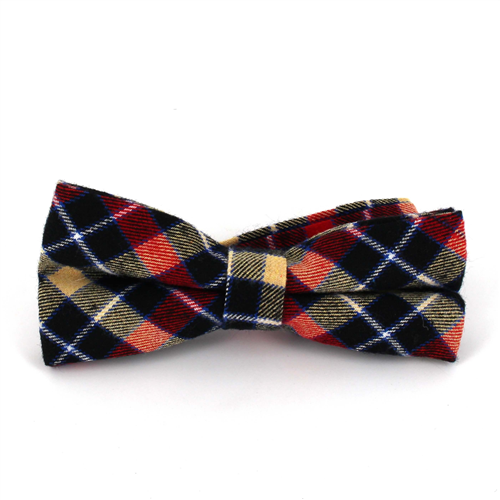 Multicolor Tartan Bow Tie