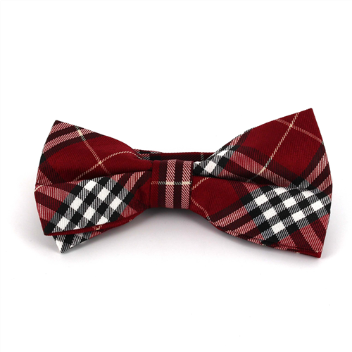 Red Tartan Bow Tie