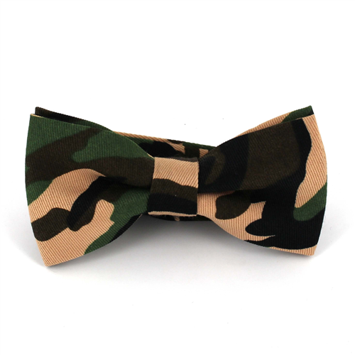 Camouflage Patterned Bow Tie