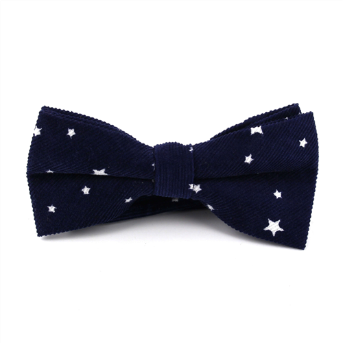 Midnight Blue Star Bow Tie
