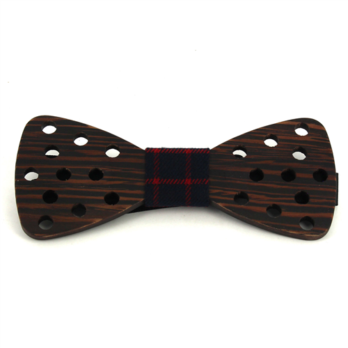 Small Dots Wooden Bow Tie