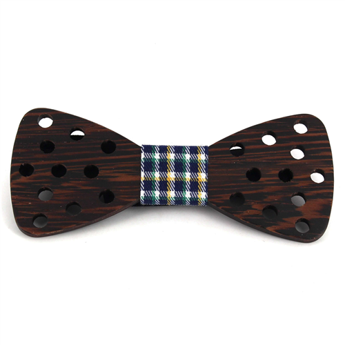 Small Dots Wooden Bow Tie