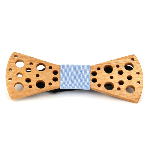 Small Dots Wooden Bow Tie