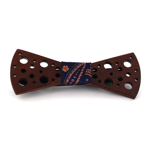 Small Dots Wooden Bow Tie