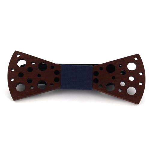 Small Dots Wooden Bow Tie