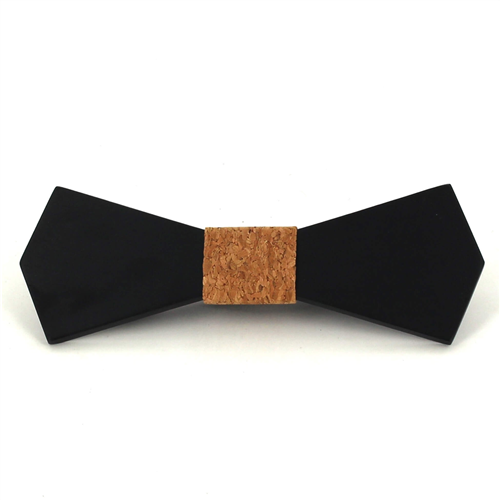 Deltoid Wooden Bow Tie