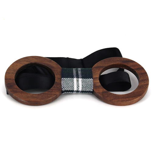 Wooden Bow Tie Glasses