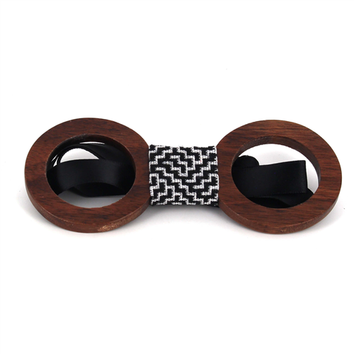 Wooden Bow Tie Glasses