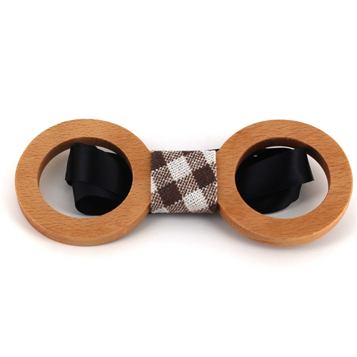 Wooden Bow Tie Glasses