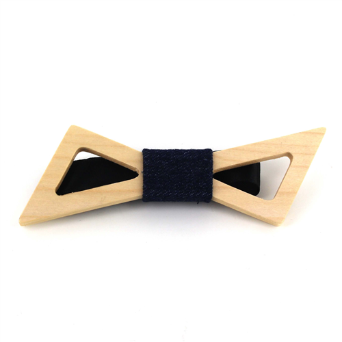 Hollow Wood Bow Tie