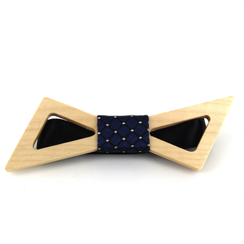 Hollow Wood Bow Tie