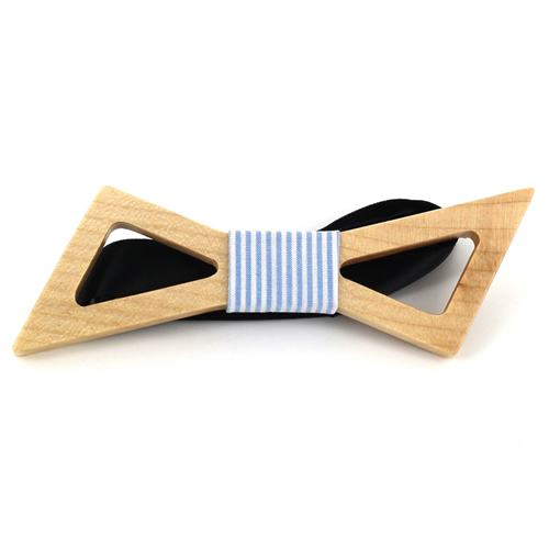 Hollow Wood Bow Tie